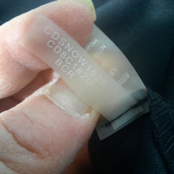 Calvin Klein Bell Sleeve Sheath Dress Black White Piping Short Size 12 - Picture 9 of 11